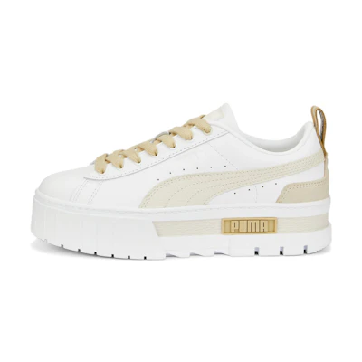 (W) Puma Mayze Luxe 'White Pale Khaki'