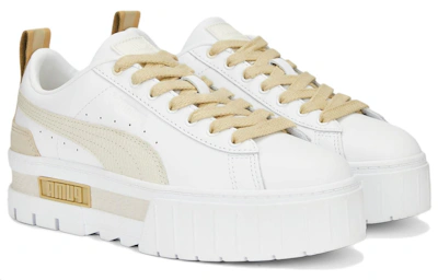 (Women) Puma Mayze Luxe 'White Pale Khaki'