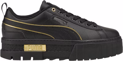 (Women) Puma Mayze Metal 'Black' 381606-02 (Women) Puma Mayze Metal 'Black' 381606-02