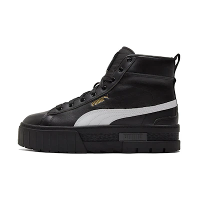 (W) Puma Mayze Mid 'Black White'