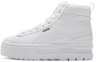 (Women) Puma Mayze Mid 'Triple White' 381170-01 (Women) Puma Mayze Mid 'Triple White' 381170-01