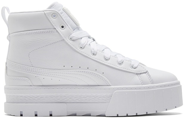 (Women) Puma Mayze Mid 'Triple White' 381170-01 Order (Women) Puma Mayze Mid 'Triple White' 381170-01