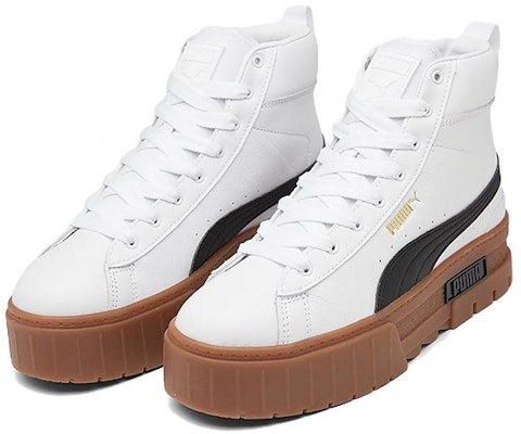 (Women) Puma Mayze Mid 'White Black' 381170-03 Order (Women) Puma Mayze Mid 'White Black' 381170-03