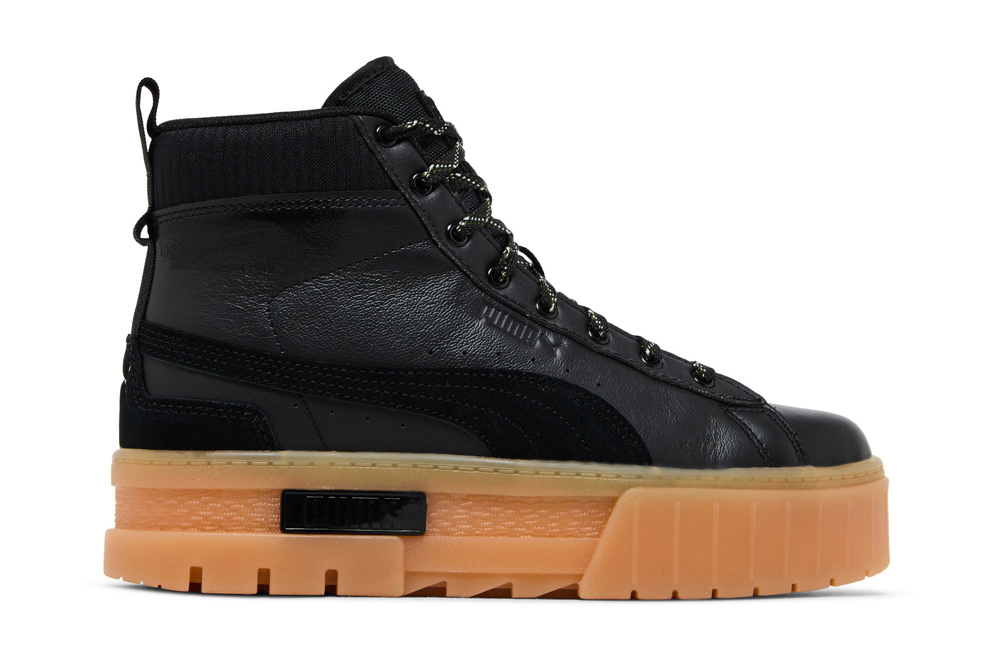 (Women) Puma Mayze Mid Gentle 'Black Gum'  393085-01