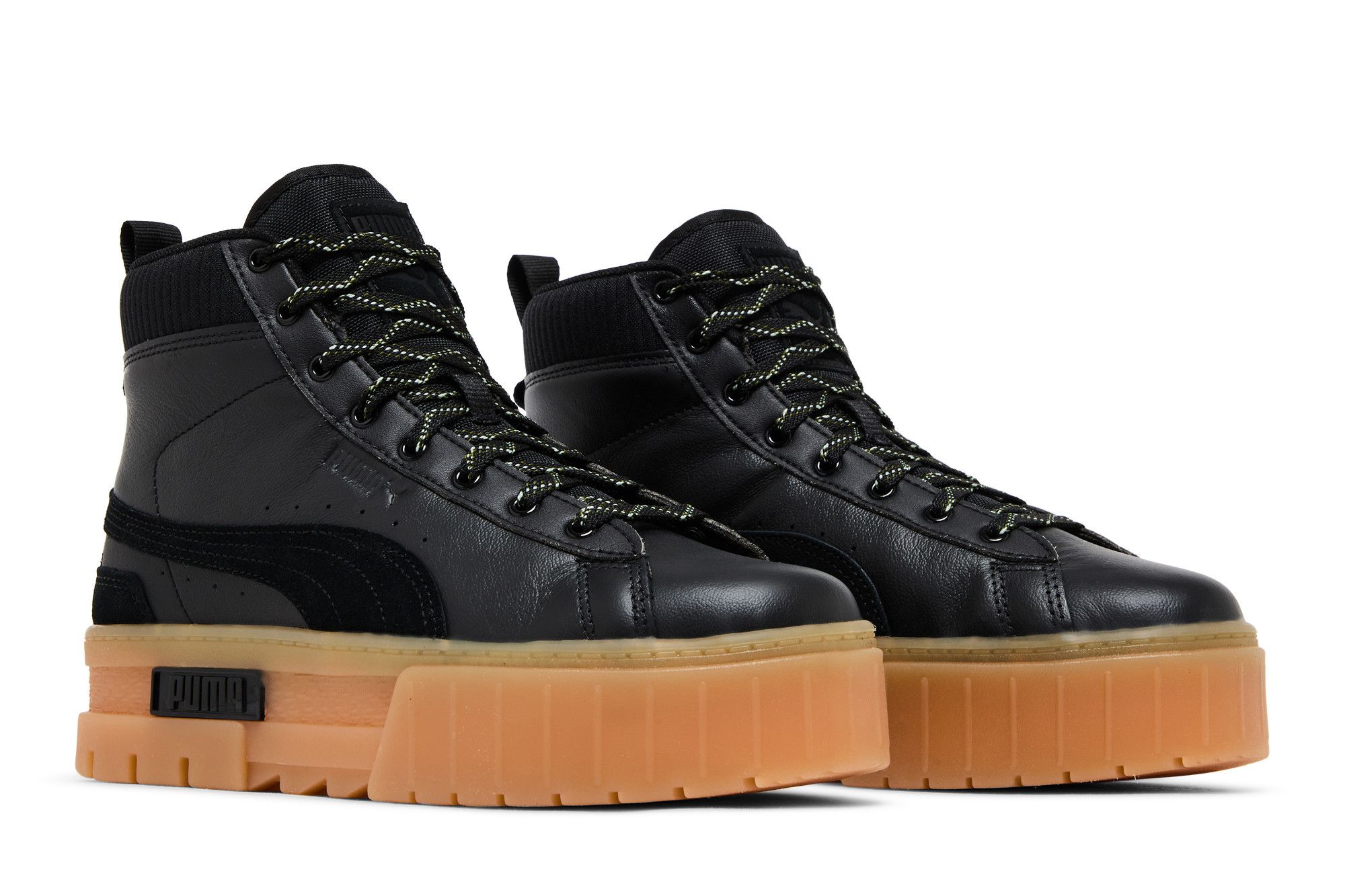 Cheap (W) Puma Mayze Mid Gentle ''Schwarz Gum'' 393085-01