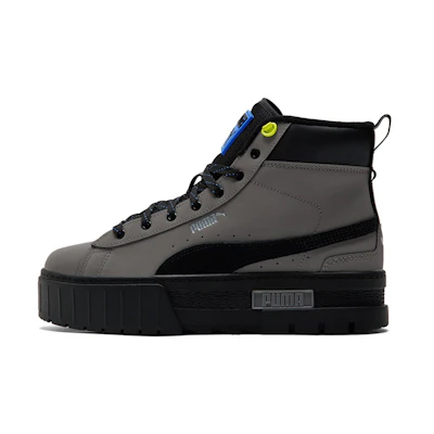 (W) Puma Mayze Mid Wtr Sneakers Black