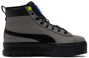 (W) プーマ メイズ ミッド 防水スニーカー (ブラック) 381888-02 Order (W) プーマ メイズ ミッド 防水スニーカー (ブラック) 381888-02