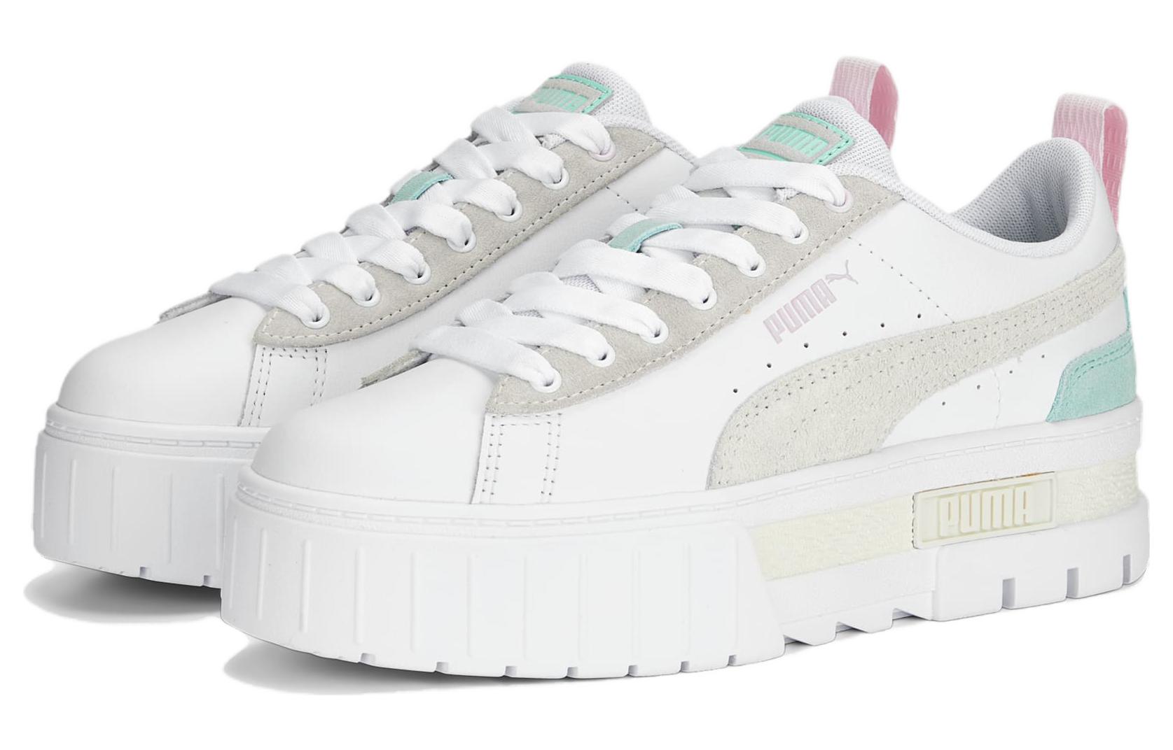 (W) Puma Mayze Mix 'White Beige Green' 圖 3