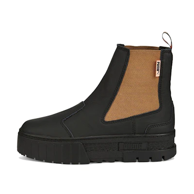 (W) Puma Mayze Pop Chelsea Boot 'Black Tiger's Eye'