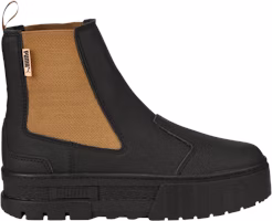 (Women) Puma Mayze Pop Chelsea Boot 'Black Tiger's Eye' 384549-03 (Women) Puma Mayze Pop Chelsea Boot 'Black Tiger's Eye' 384549-03