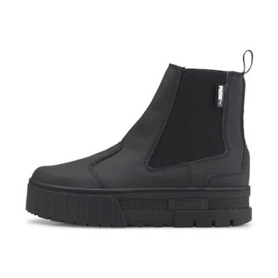 (W) Puma Mayze Pop Chelsea Boot 'Triple Black'