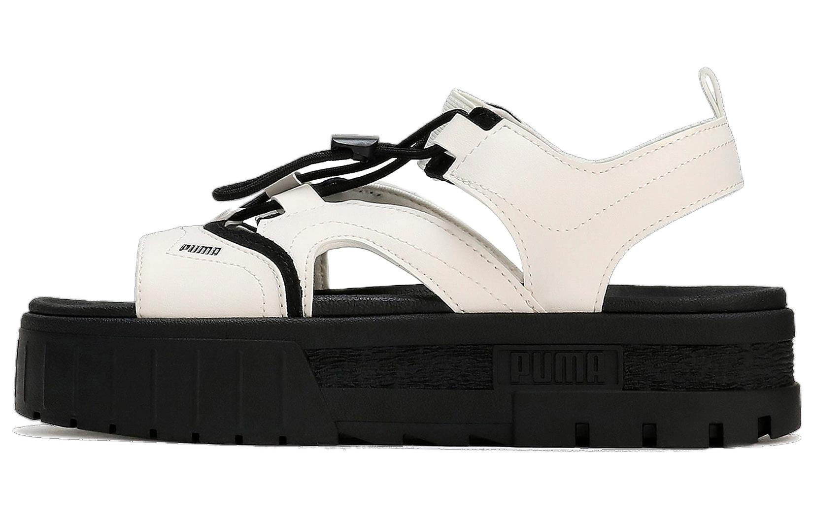 Buy (W) プーマ メイズ レース SP サンダル (白/黒) 395504-01