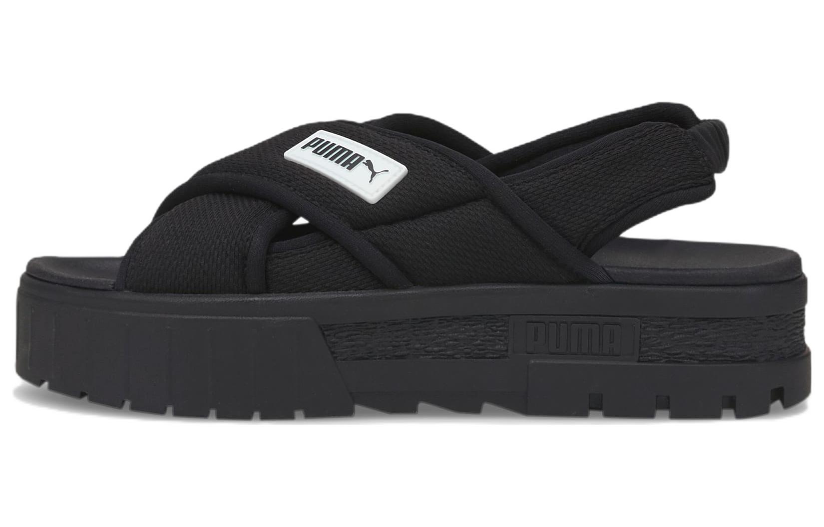 (Women) Puma Mayze Sandal 'Black' 384829-01