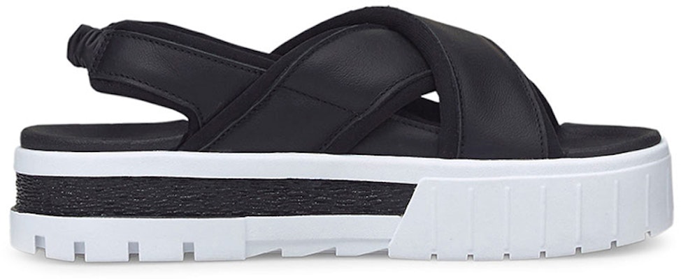 (Women) Puma Mayze Sandal 'Black White' 384830-01 Order (Women) Puma Mayze Sandal 'Black White' 384830-01