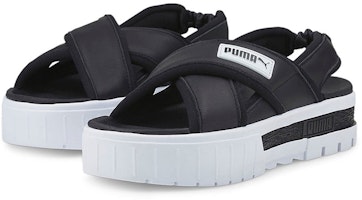 (W) Puma Mayze Sandal 'Hitam Putih' 384830-01 Lookbook (W) Puma Mayze Sandal 'Hitam Putih' 384830-01