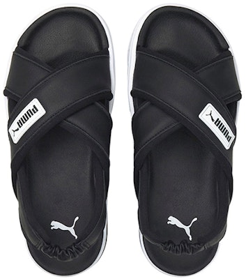 (Women) Puma Mayze Sandal 'Black White' 384830-01 Shop (Women) Puma Mayze Sandal 'Black White' 384830-01