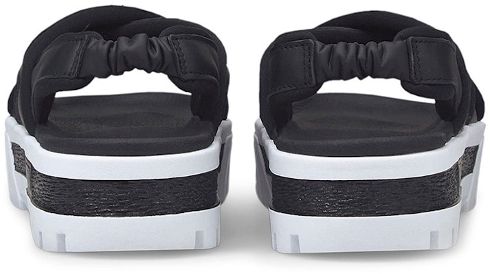 (Women) Puma Mayze Sandal 'Black White' 384830-01 Purchase (Women) Puma Mayze Sandal 'Black White' 384830-01