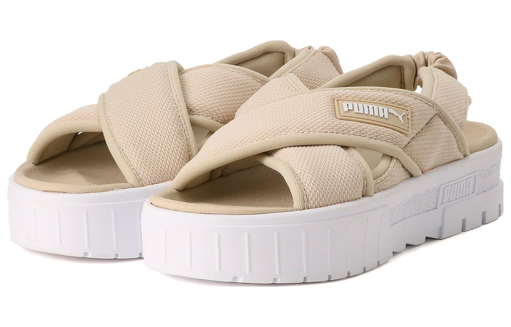 Lookbook (W) Sandales Puma Mayze ''Café Blanc''. 384829-05