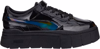 (Women) Puma Mayze Stack 'Black Patent Iridescent' 387583-01 (Women) Puma Mayze Stack 'Black Patent Iridescent' 387583-01