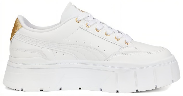 (W) 푸마 메이즈 스택 '홀리데이 - 화이트 골드' (Puma Mayze Stack '홀리데이 - 화이트 골드') 388564-02 Order (W) 푸마 메이즈 스택 '홀리데이 - 화이트 골드' (Puma Mayze Stack '홀리데이 - 화이트 골드') 388564-02