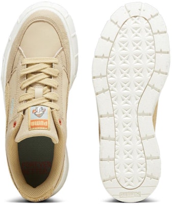 PUMA Mayze Stack 百搭舒適風格 防滑耐磨 低筒 球鞋 女款 卡其色 Shop PUMA Mayze Stack 百搭舒適風格 防滑耐磨 低筒 球鞋 女款 卡其色