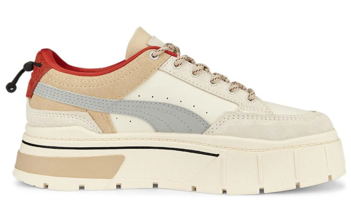(Women) Puma Mayze Stack 'Retro Grade - Vaporous Grey Red'
