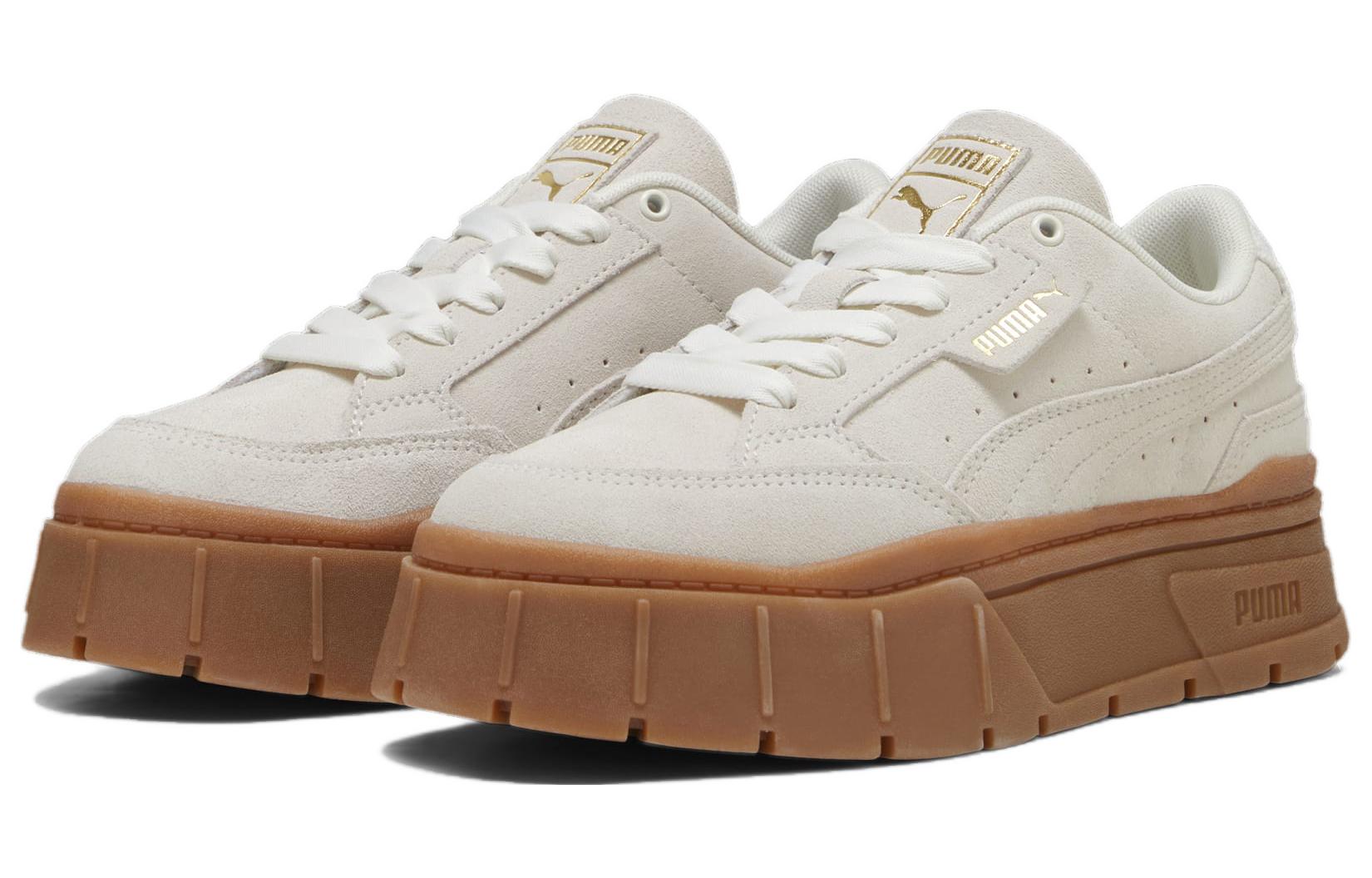 Lookbook (W) "Puma Mayze Stack 'Invierno Suave - Blanco Cálido Goma'" 393065-01