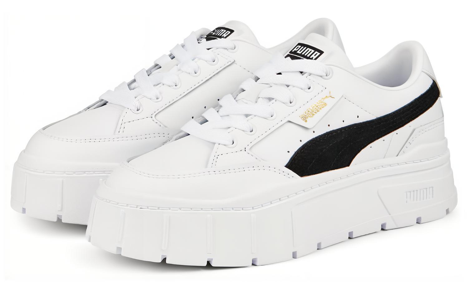 Lookbook （女性）Puma Mayze Stack '白黑' 384363-04