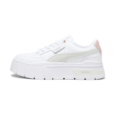 (W) Puma Mayze Stack 'White Future Pink'