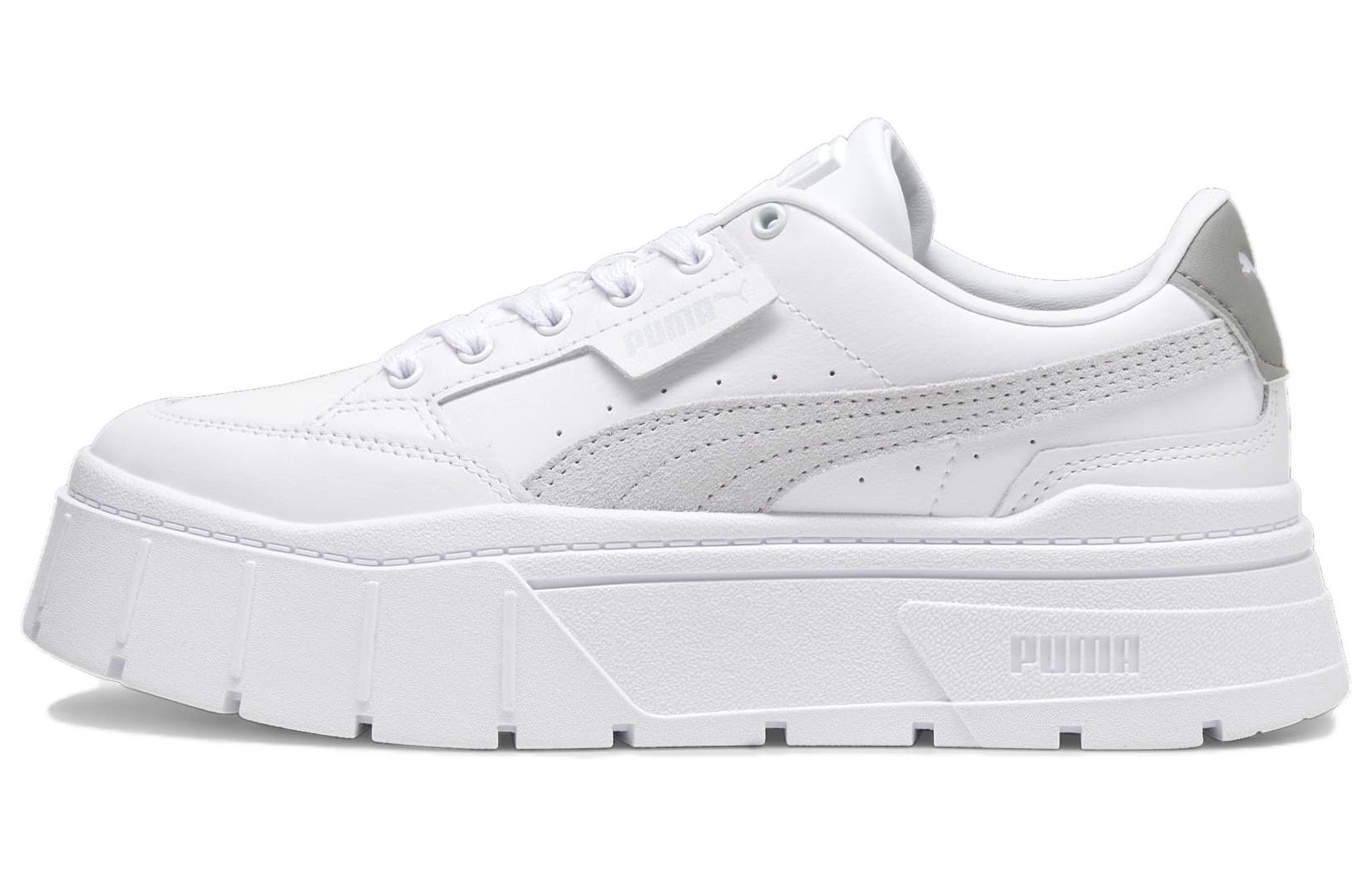 (Women) Puma Mayze Stack 'White Stormy Slate' 384363-18