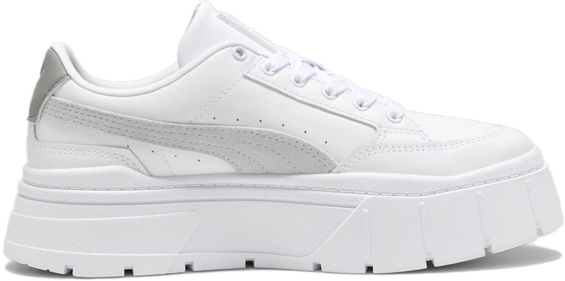 (Women) Puma Mayze Stack 'White Stormy Slate' 384363-18 Order (Women) Puma Mayze Stack 'White Stormy Slate' 384363-18