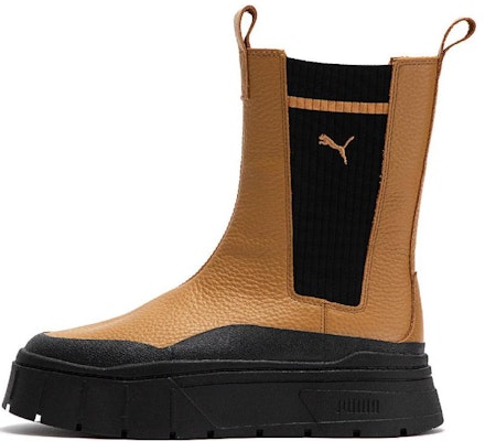 (Women) Puma Mayze Stack Chelsea Boot 'Desert Tan' 386742-01 Buy (Women) Puma Mayze Stack Chelsea Boot 'Desert Tan' 386742-01