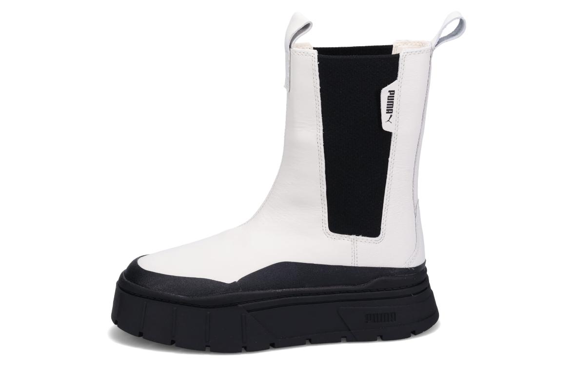 (Women) Puma Mayze Stack Chelsea Boot 'Vaporous Grey Black'  386272-01