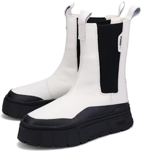 (女性)Puma Mayze Stack Chelsea 靴「蒸汽灰黑色」 386272-01 Order (女性)Puma Mayze Stack Chelsea 靴「蒸汽灰黑色」 386272-01