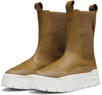 (W) Puma Mayze Stack Chelsea Boot Musim Dingin 'Chocolate Chip' 393201-02 Lookbook (W) Puma Mayze Stack Chelsea Boot Musim Dingin 'Chocolate Chip' 393201-02
