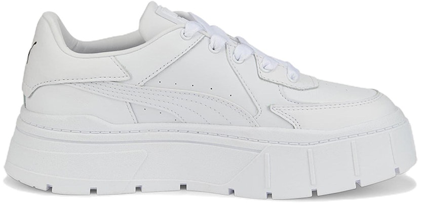 (W) Puma Mayze Stack Edgy '三重白' 388444-01 Order (W) Puma Mayze Stack Edgy '三重白' 388444-01