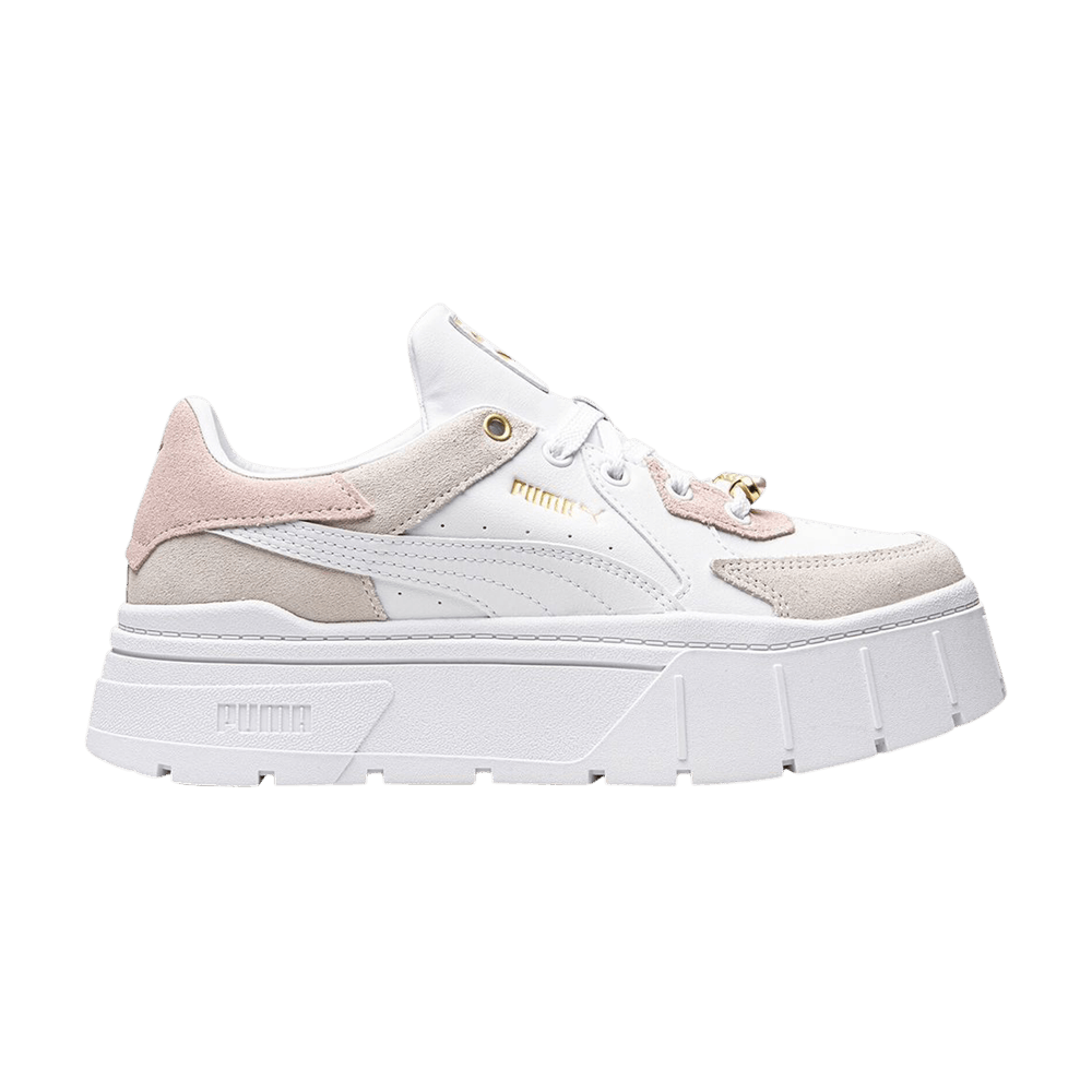 (Women) Puma Mayze Stack Edgy Pearl 'White Marshmallow'  389607-01