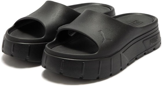 (W) 푸마 메이즈 스택 인젝스 "트리플 블랙" 389454-04 Lookbook (W) 푸마 메이즈 스택 인젝스 "트리플 블랙" 389454-04