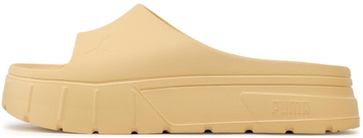 (Women) Puma Mayze Stack Injex Sandal 'Light Straw' 389454-03 (Women) Puma Mayze Stack Injex Sandal 'Light Straw' 389454-03