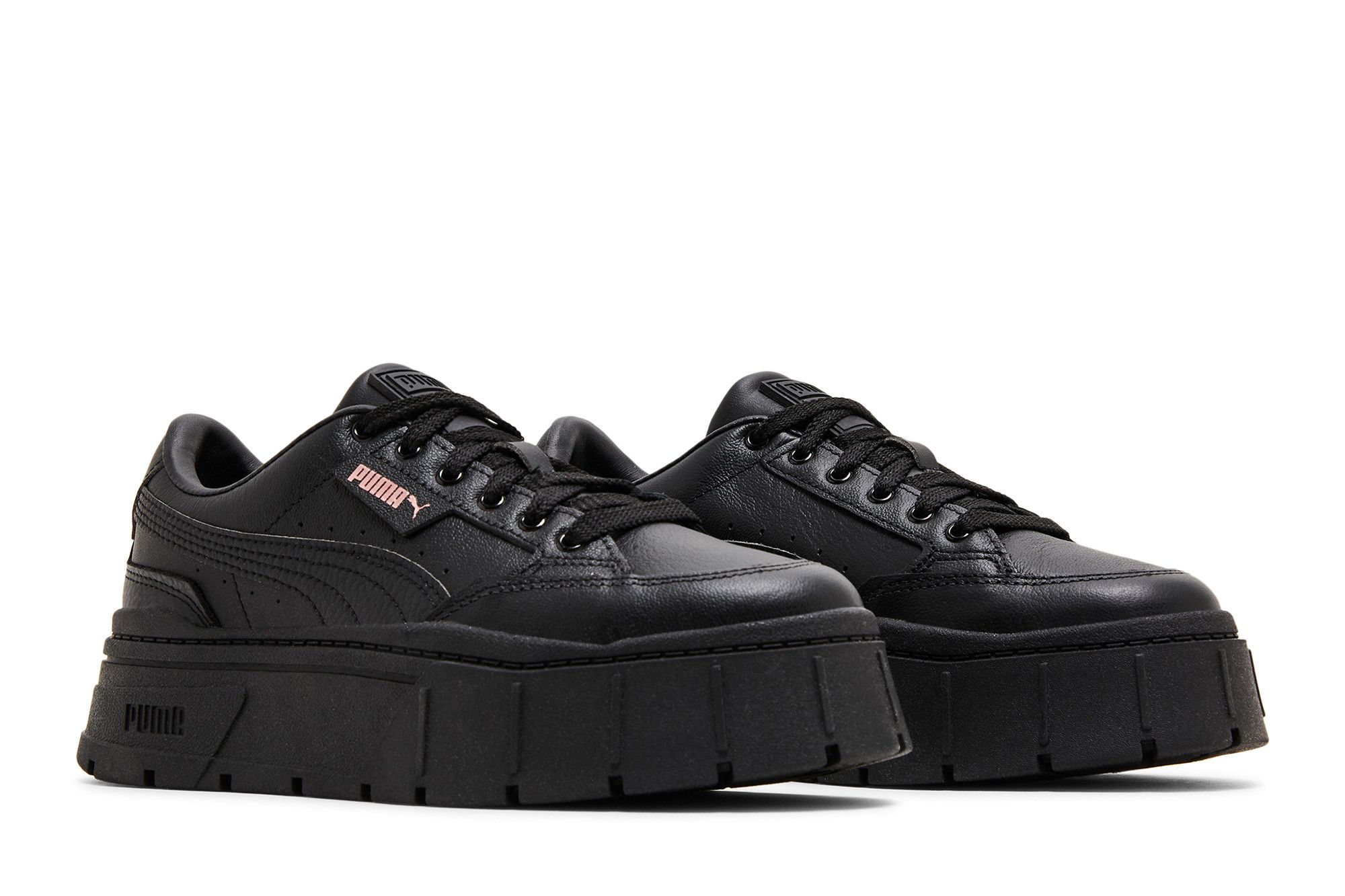 Cheap (W) Puma Mayze Stack Kulit 'Hitam' 384412-02