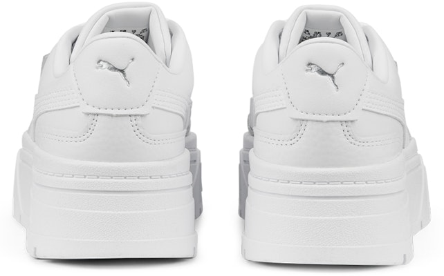 (Women) Puma Mayze Stack Leather 'Triple White' 384412-01 Shop (Women) Puma Mayze Stack Leather 'Triple White' 384412-01