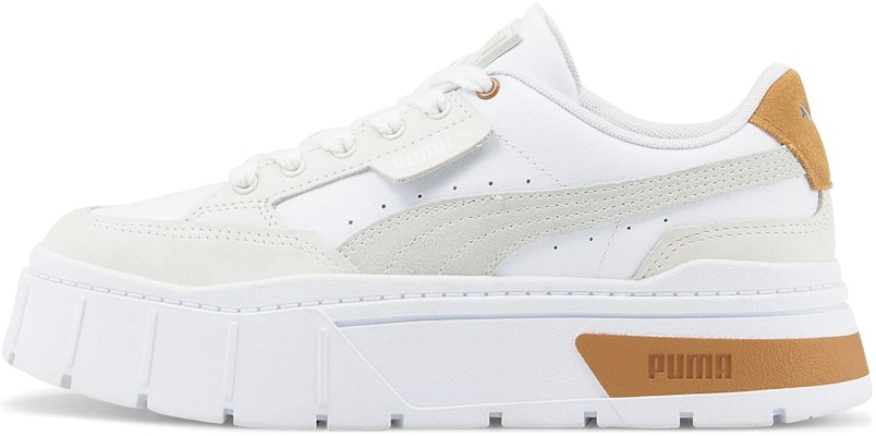 (Women) Puma Mayze Stack Luxe 'Frosted Ivory White' 389853-05 Buy (Women) Puma Mayze Stack Luxe 'Frosted Ivory White' 389853-05