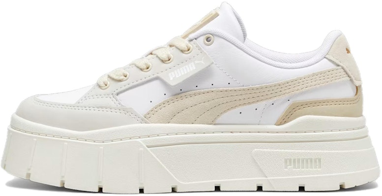 (Women) Puma Mayze Stack Luxe 'White Alpine Snow' 389853-10 Buy (Women) Puma Mayze Stack Luxe 'White Alpine Snow' 389853-10