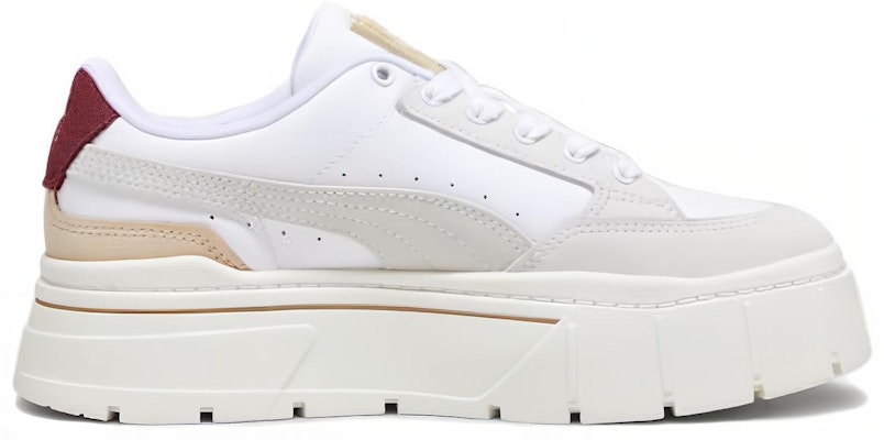 (W) Puma Mayze Stack Luxe '白色暗红玉' 389853-06 Order (W) Puma Mayze Stack Luxe '白色暗红玉' 389853-06