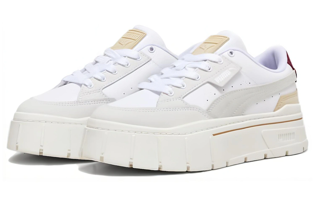 (Women) Puma Mayze Stack Luxe 'White Dark Jasper'