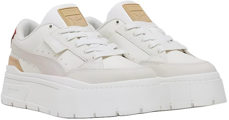 (Women) Puma Mayze Stack Luxe 'White Dark Jasper' 389853-06 Shop (Women) Puma Mayze Stack Luxe 'White Dark Jasper' 389853-06