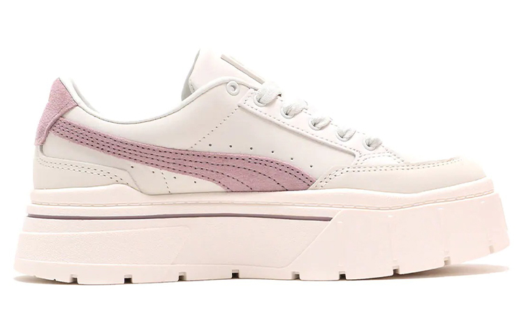 Order (W) "Puma Mayze Stack Premium 'Blanco Susurro Lila'" 384421-01