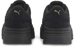 (W) 푸마 메이즈 스택 스웨이드 '블랙 골드' 383983-01 Shop (W) 푸마 메이즈 스택 스웨이드 '블랙 골드' 383983-01