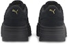Shop (W) Puma Mayze Stack Suede 'Hitam Emas' 383983-01