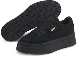 (W) 푸마 메이즈 스택 스웨이드 '블랙 골드' 383983-01 Purchase (W) 푸마 메이즈 스택 스웨이드 '블랙 골드' 383983-01